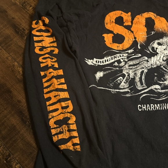 Vintage SOA unique T! Size XL - Picture 4 of 5